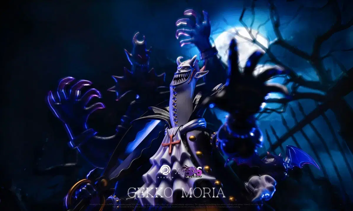 [Pre-Order] C2 x AS ONEPIECE Gekko Moria Resin Statue