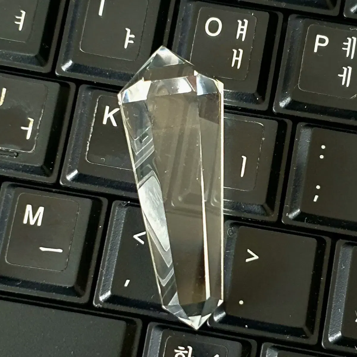 천연 파워수정 double terminated quartz