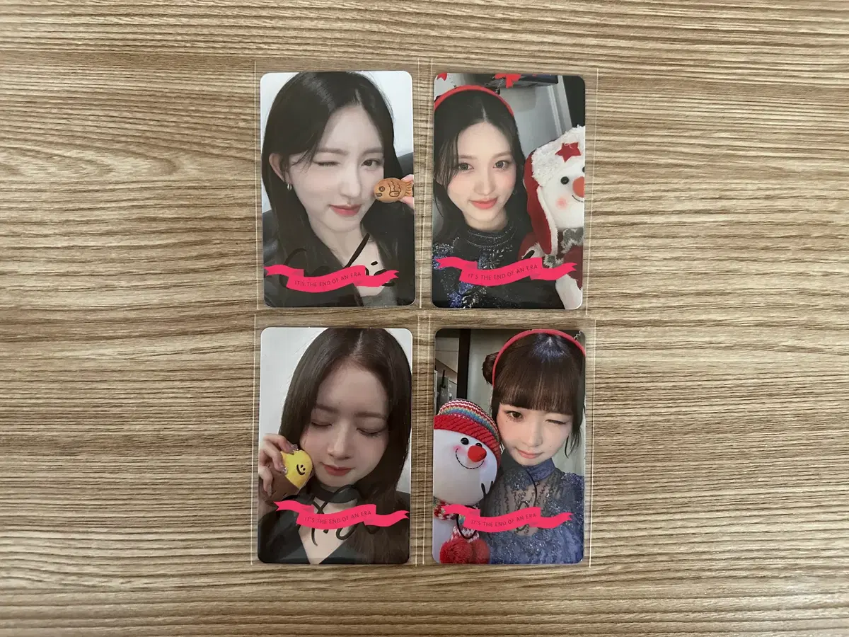 Ive lay gaeul win unreleased photocard special signature photocard