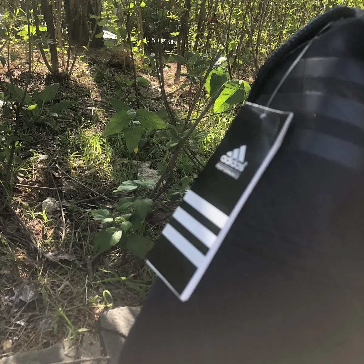 Vintage Adidas navy gym sack