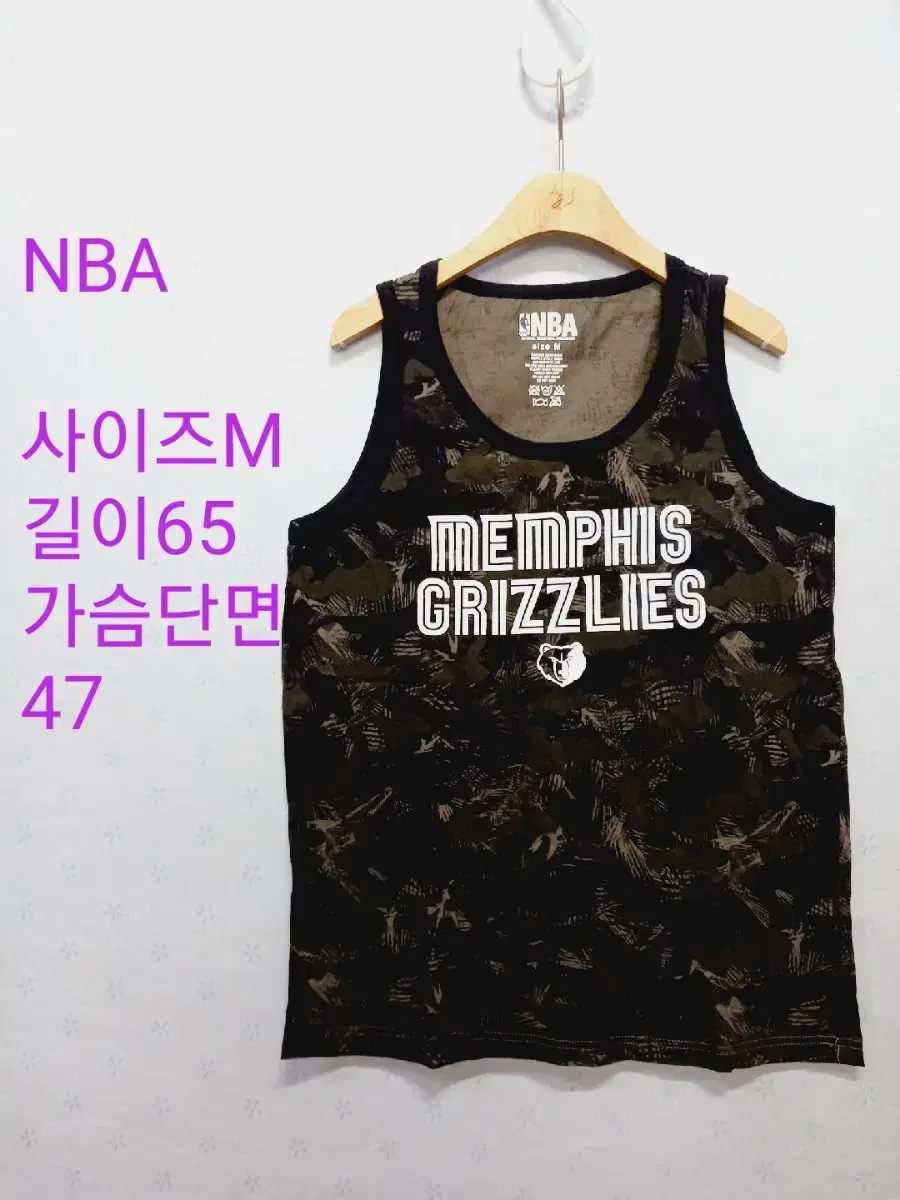 미사용/NBA 민소매티