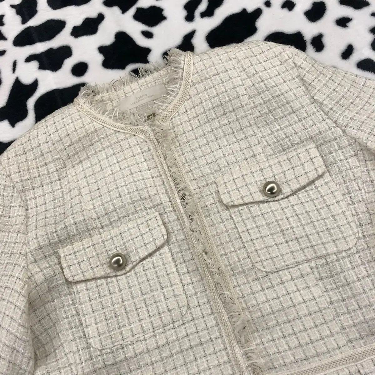 [ Genuine/66 ] INTRO Women's Tweed Jacket