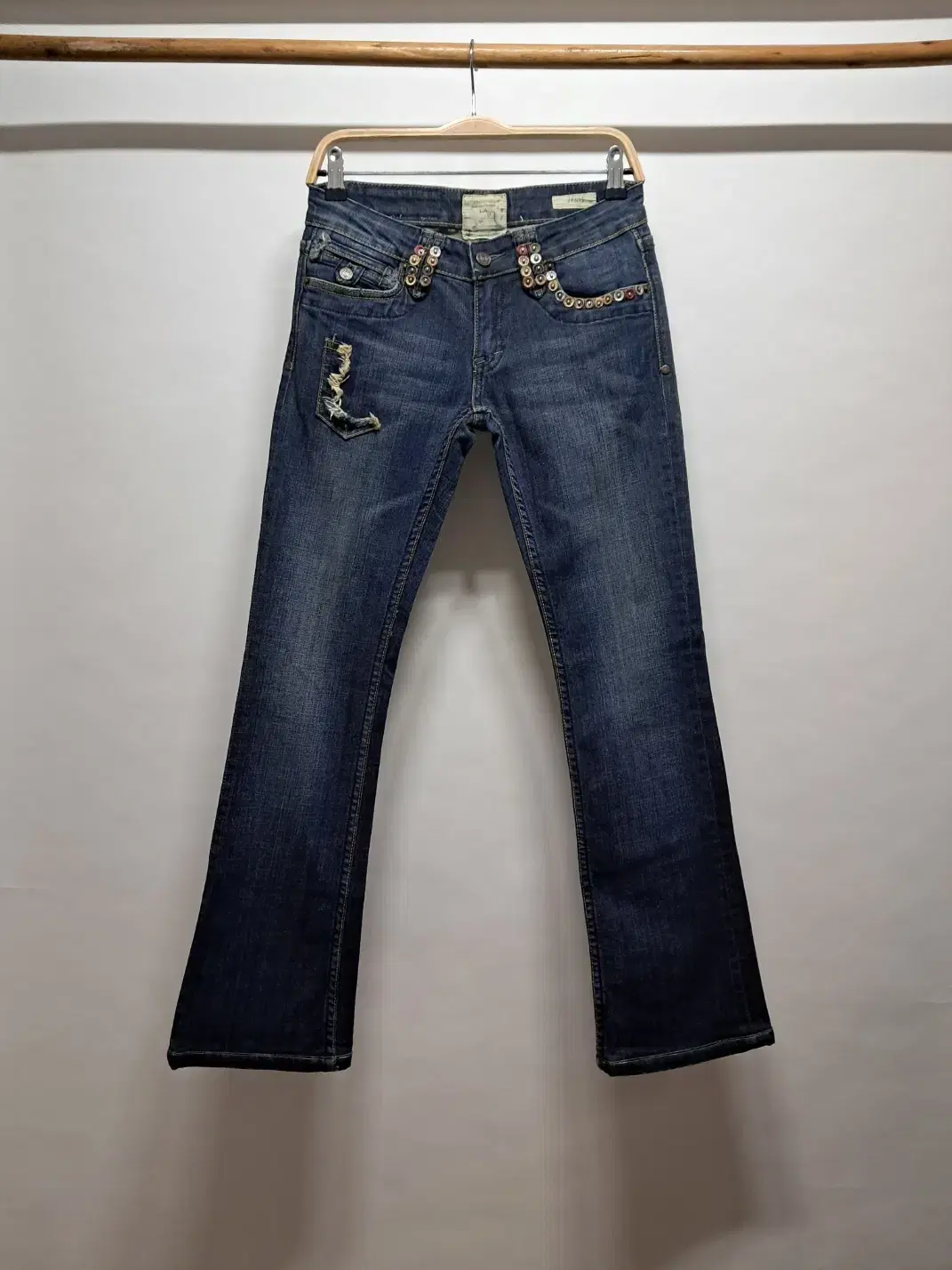 (26) TAVERNITI SO JEANS 스판 데님 부츠컷