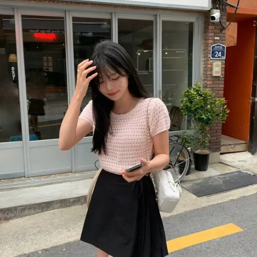 [새상품] 베르니마켓 제니 플리츠 Jennie pleats skirt