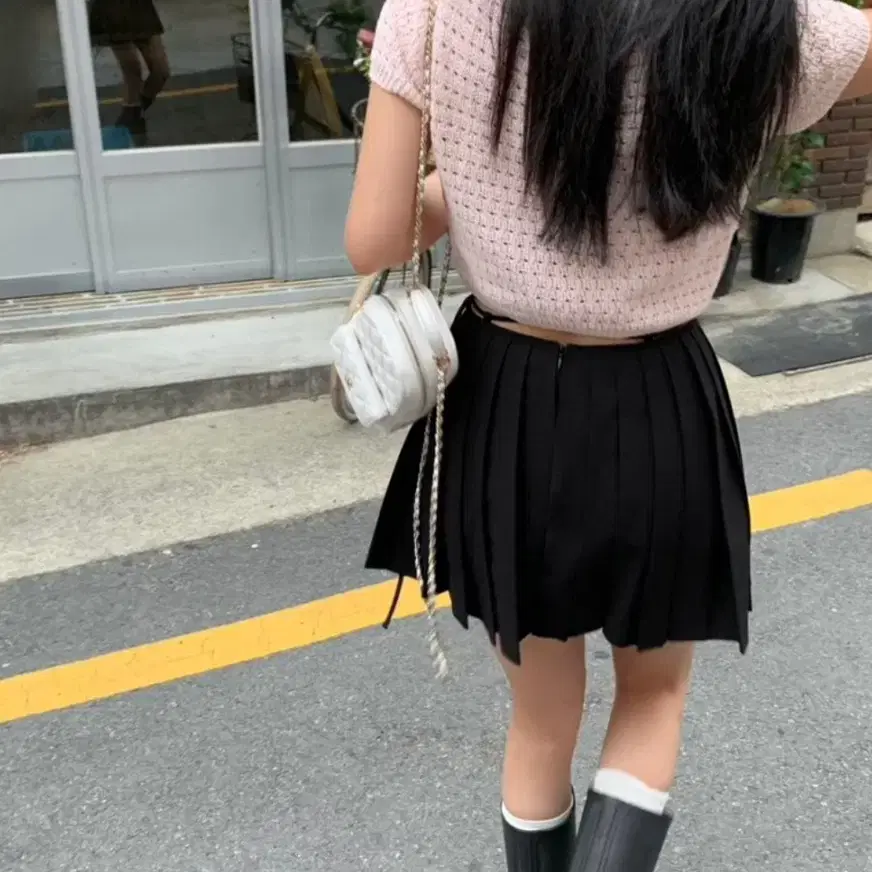 [새상품] 베르니마켓 제니 플리츠 Jennie pleats skirt