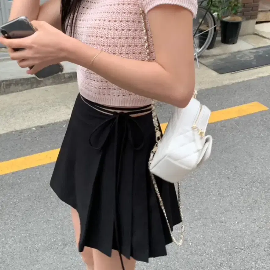 [새상품] 베르니마켓 제니 플리츠 Jennie pleats skirt