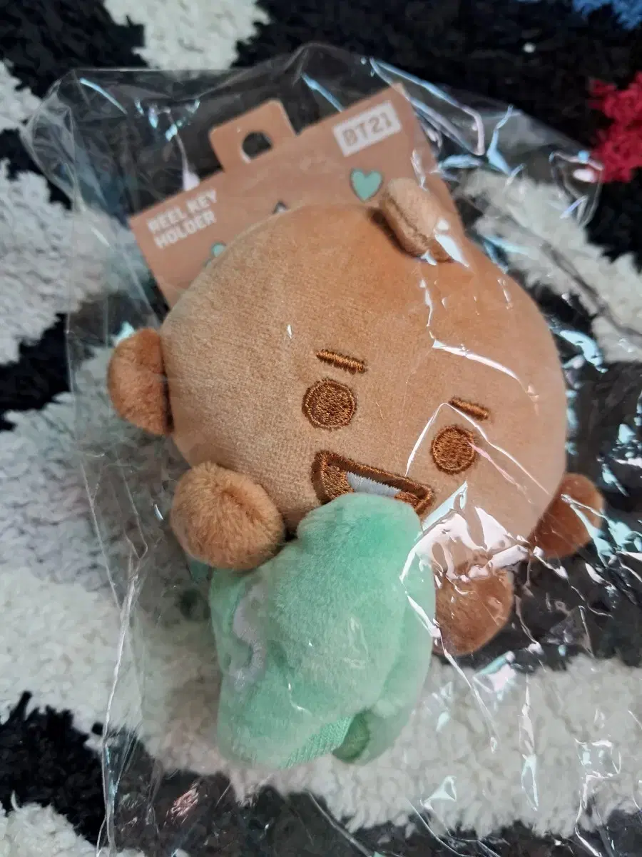 BT21 Japan Shooky Reel-in Doll keyring unsealed for sale