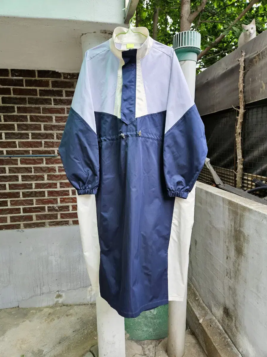 (mu belly)(bar belly)anorak long ONEPIECE(55~88)loose fit,big size