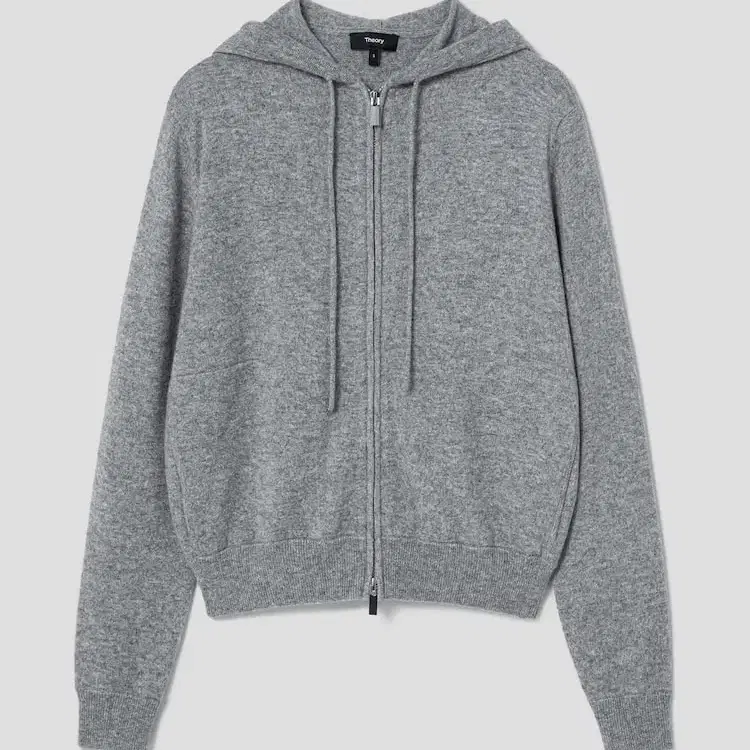 Theory(띠어리) 니트집업 23f/w 그레이 S ZIP UP HOOD