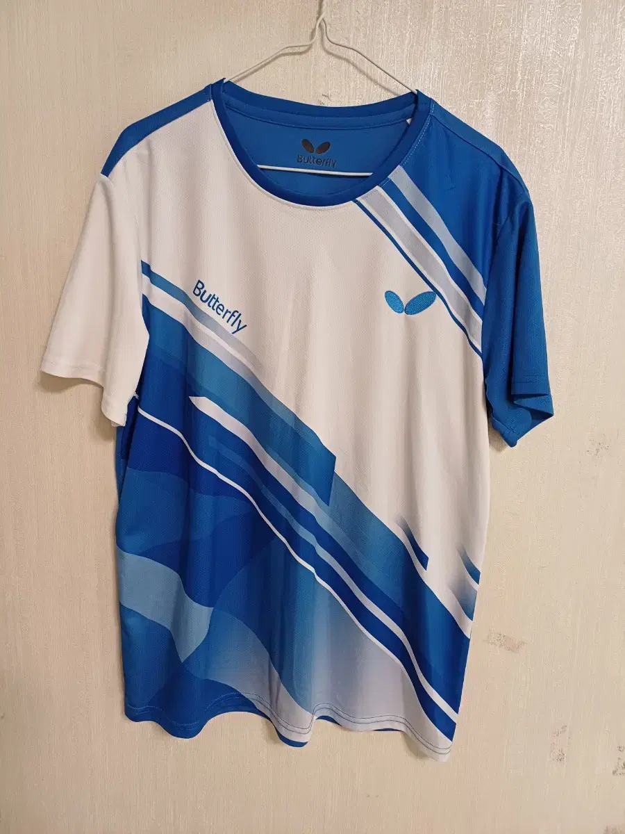 Butterfly Badminton.Table Tennis Functional Short Sleeve T-Shirt (Span100)