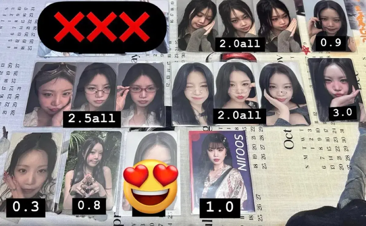 soojin seo soojin rizz liz alpo photocard wts