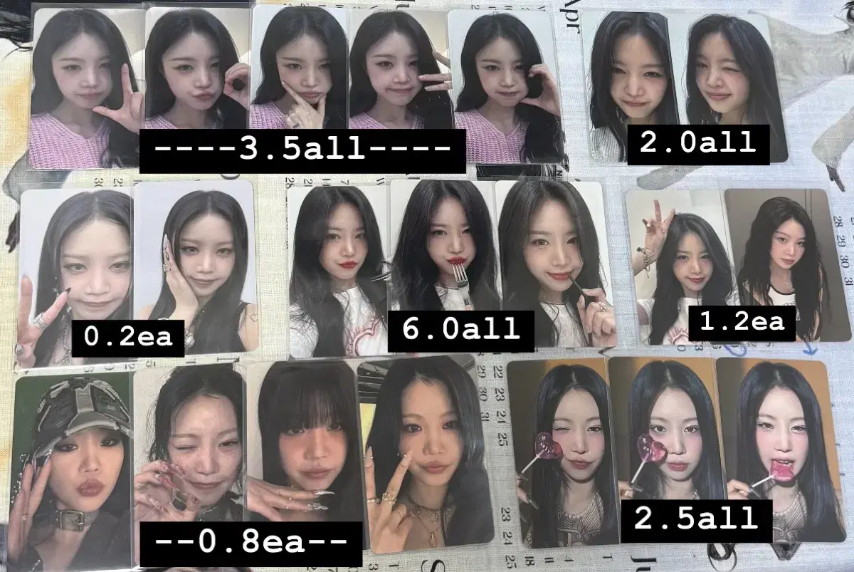 soojin seo soojin rizz liz alpo photocard wts
