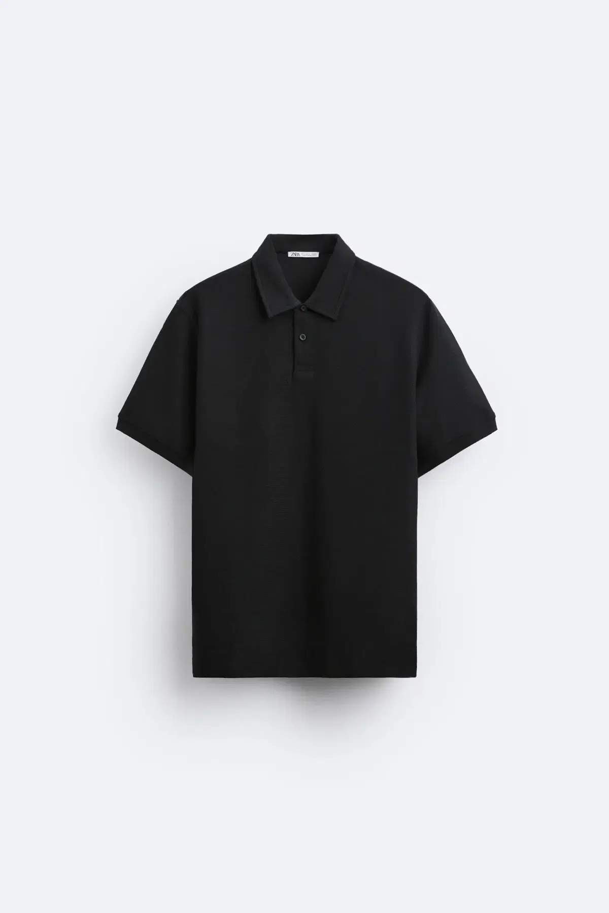 ZARA Structure Polo Shirt