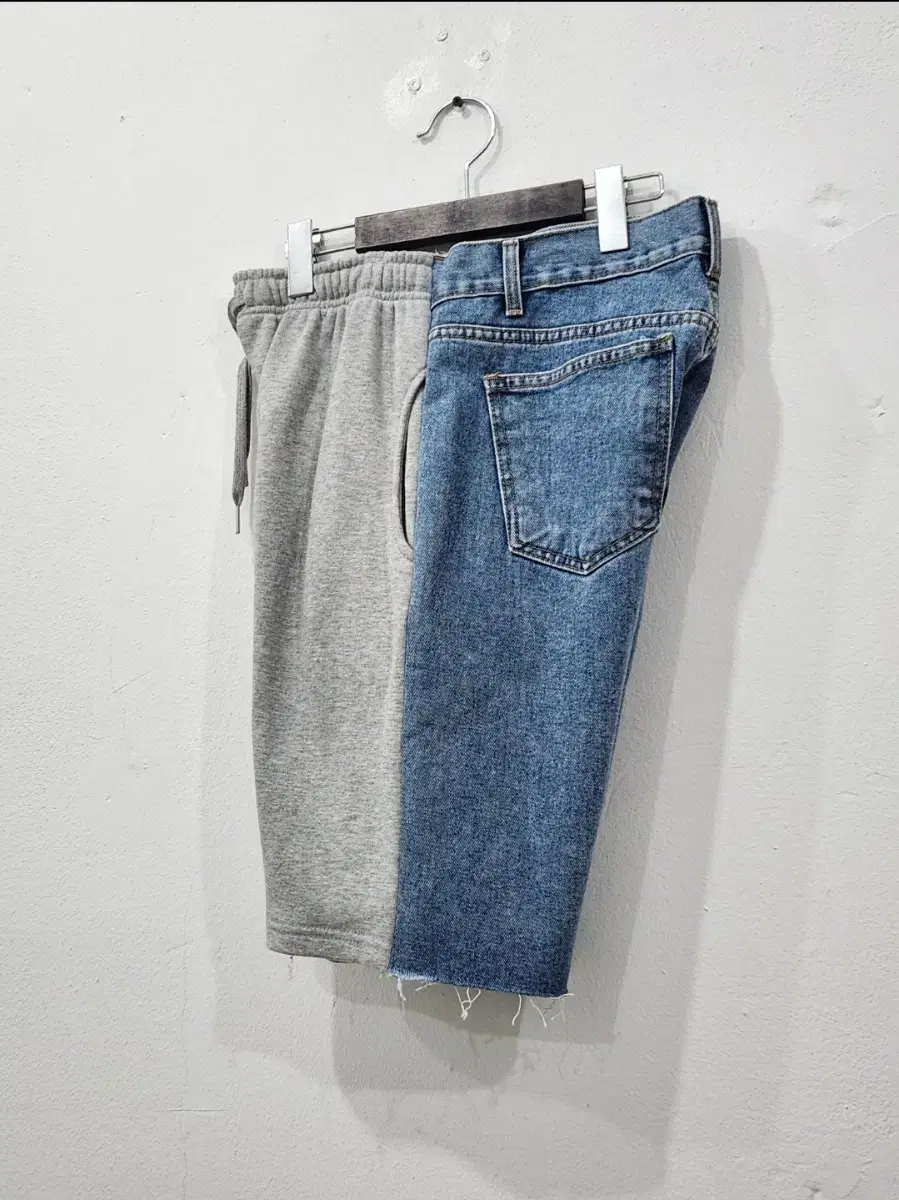 Half-and-half pants