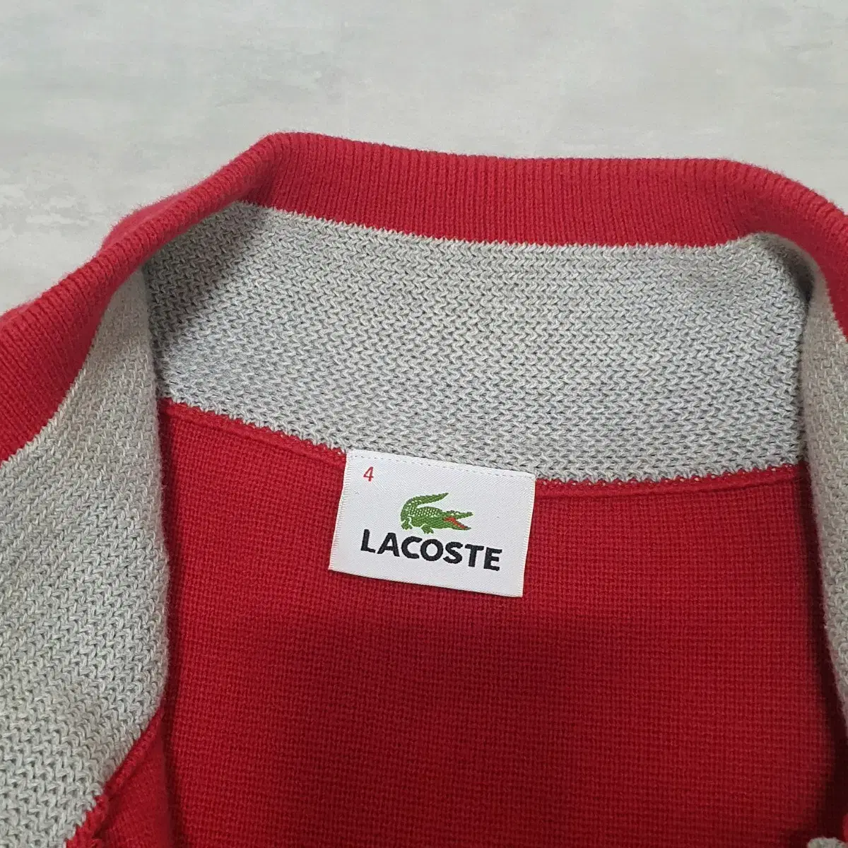 라코스테 LACOSTE 투웨이 집업자켓 4사이즈 판매합니다.