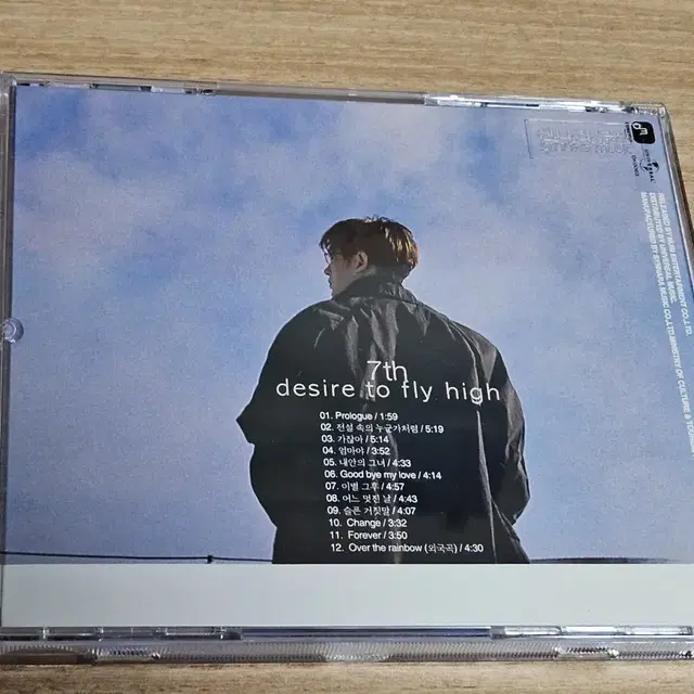 신승훈7집 - desire To Fly High (CD)