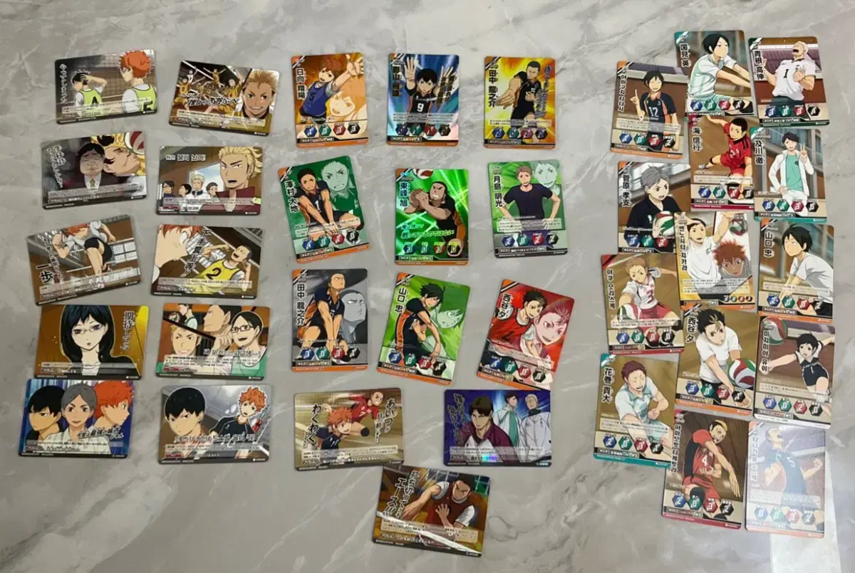 Haikyuu Barbaka (Japanese & Korean) Rare,Common Sell in bulk