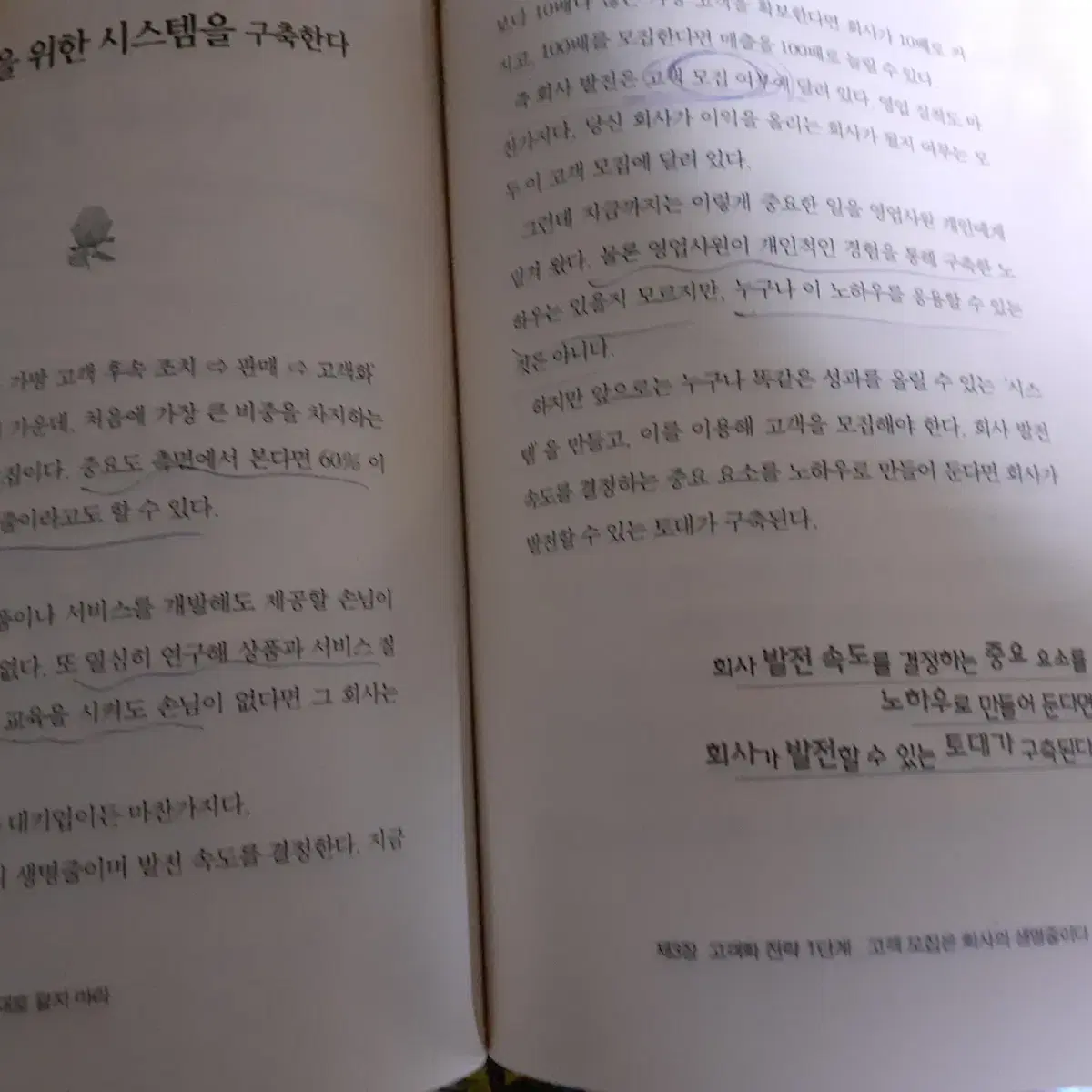 싫은 고객에게는 절대로 팔지 마라 이시하라 아키라 파란 볼펜 밑줄 있음