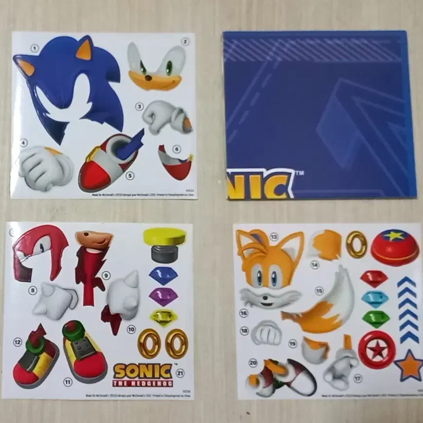 Sonic Mosaic Poster 소닉 그림 퍼즐 포스터