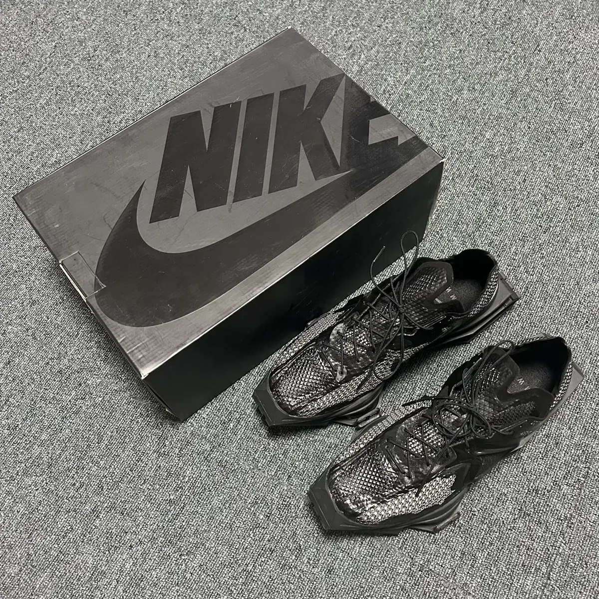 Nike MMW Zoom 004 Triple Black 260