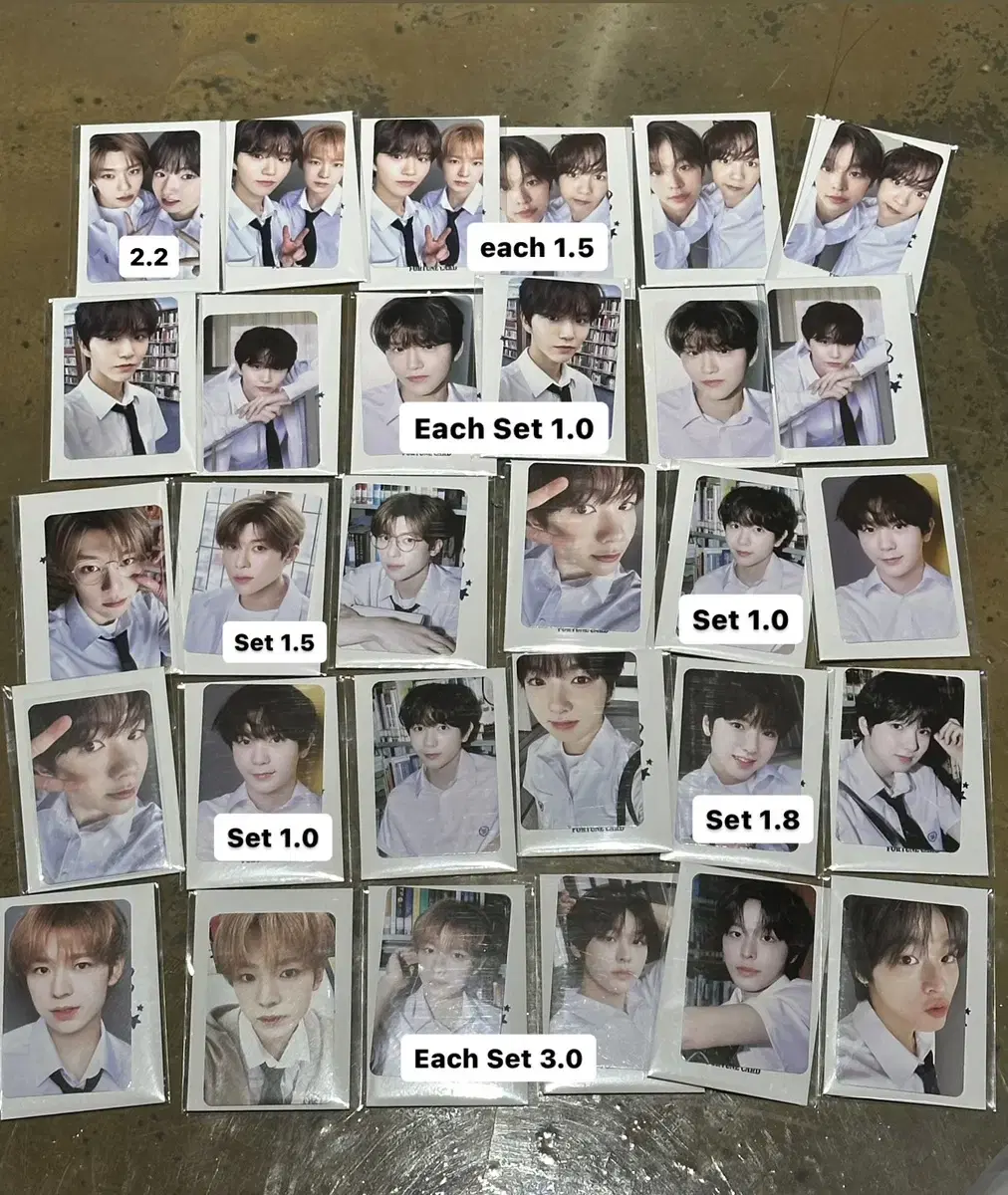 nct wish nct wish schoolofwish random fortune photocard transfer