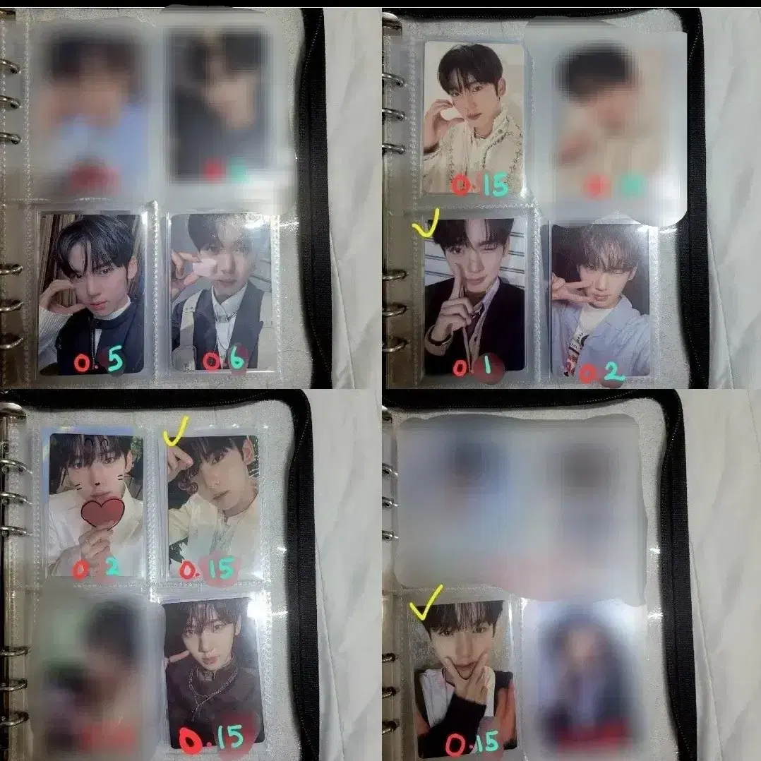 Zerobaseone han yujin Give away photocards sell wts album unreleased photocards