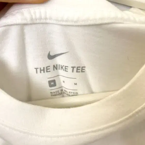 NIKE 나이키 슬로건 프린팅 반팔 티 L 화이트