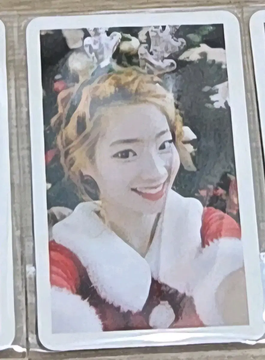 Twice Christmas Edition Photocard.