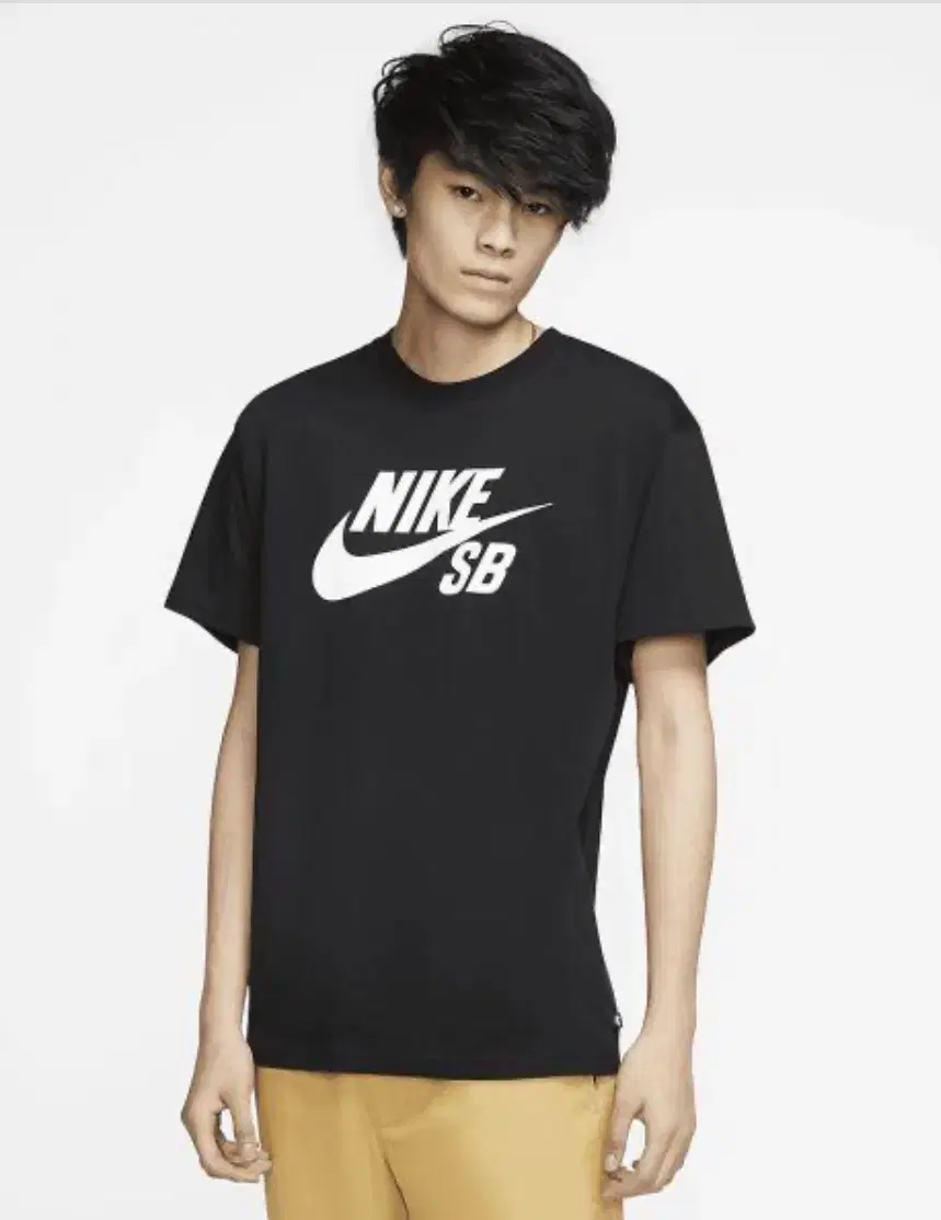 Nike SB Logo Skateboarding T-Shirt CV7540-010 402870