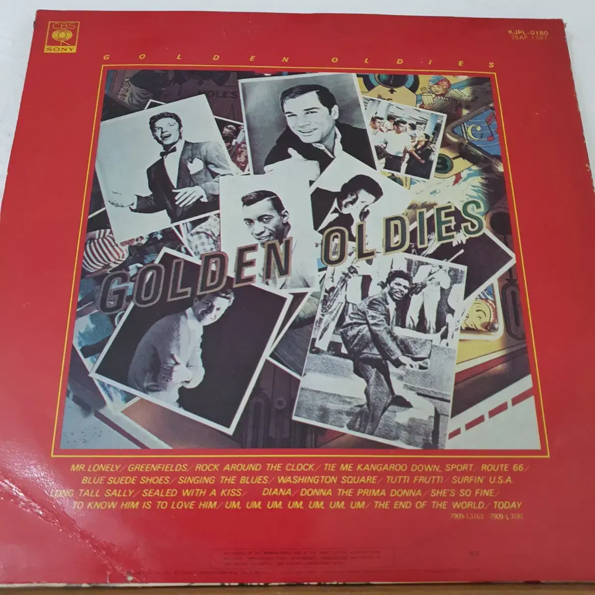 골든 올디스 GOLDEN OLDIES  LP  1980