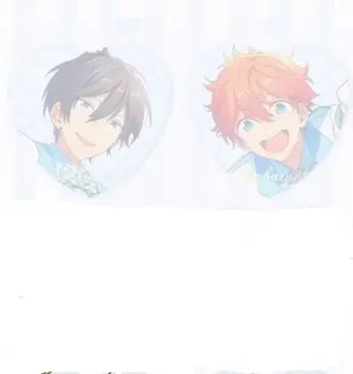 Pledge Heart Badge 21 Box *2 (Hokuto,Subaru)