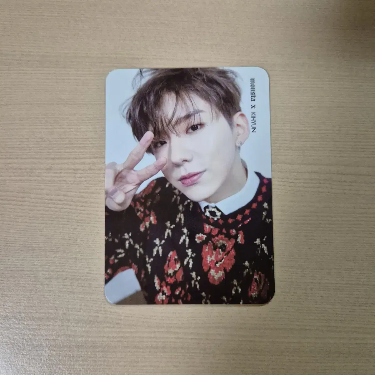 monsta x kihyun photocard THE CLAN Part 2.5 beautiful