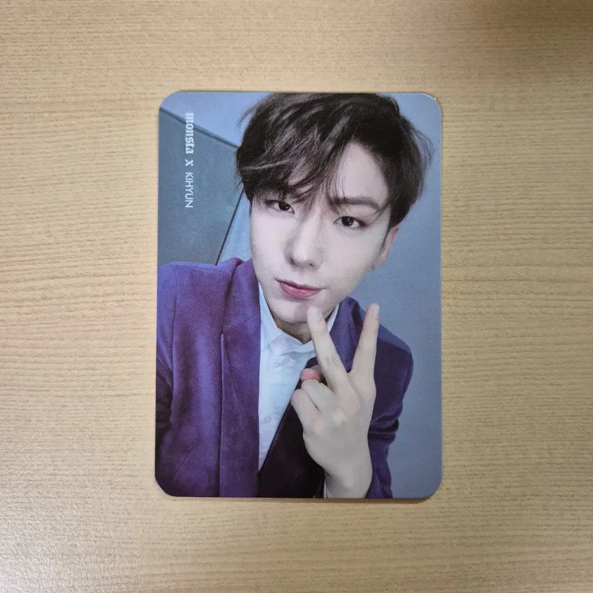 Monsta x kihyun photocard THE CLAN Part 2.5 Beside