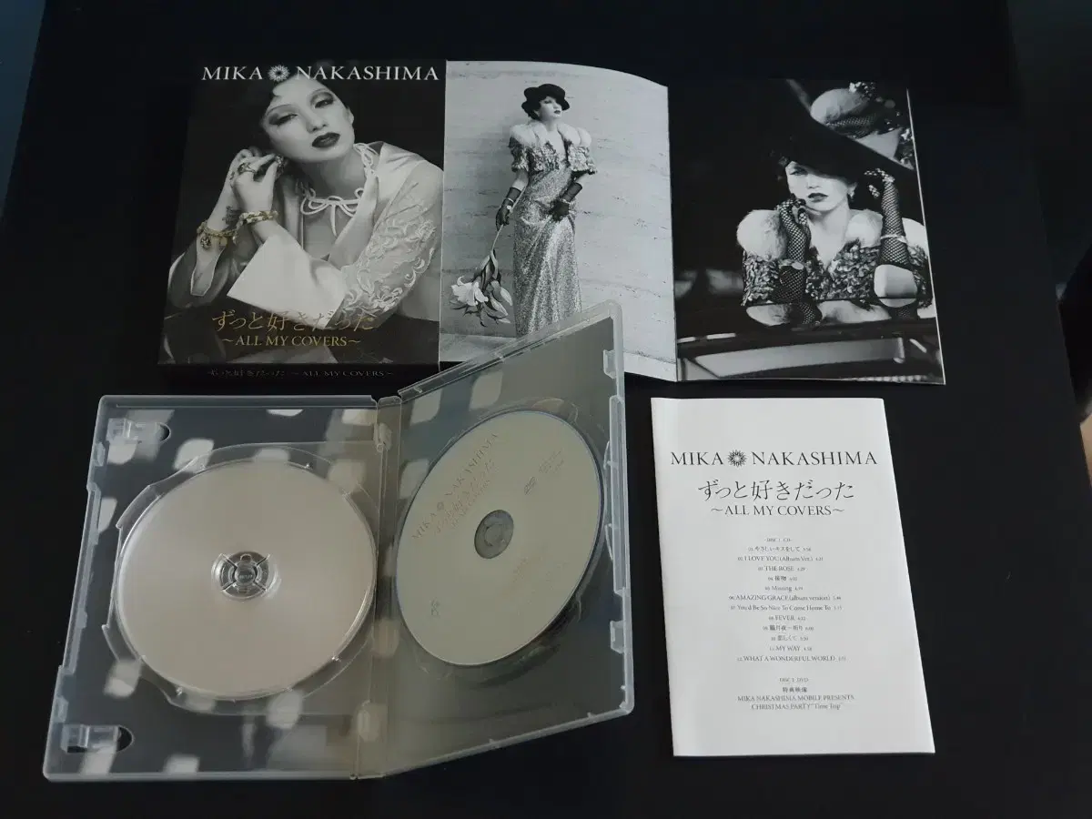 나카시마미카 앨범 ALL MY COVERS (CD+DVD) 커버 한정반