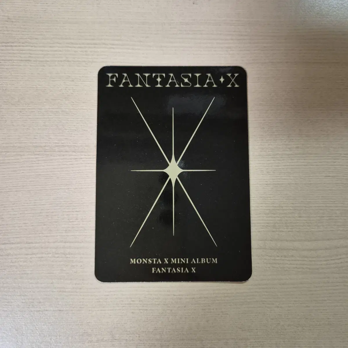 몬스타엑스 기현 포카 FANTASIA X Kihno