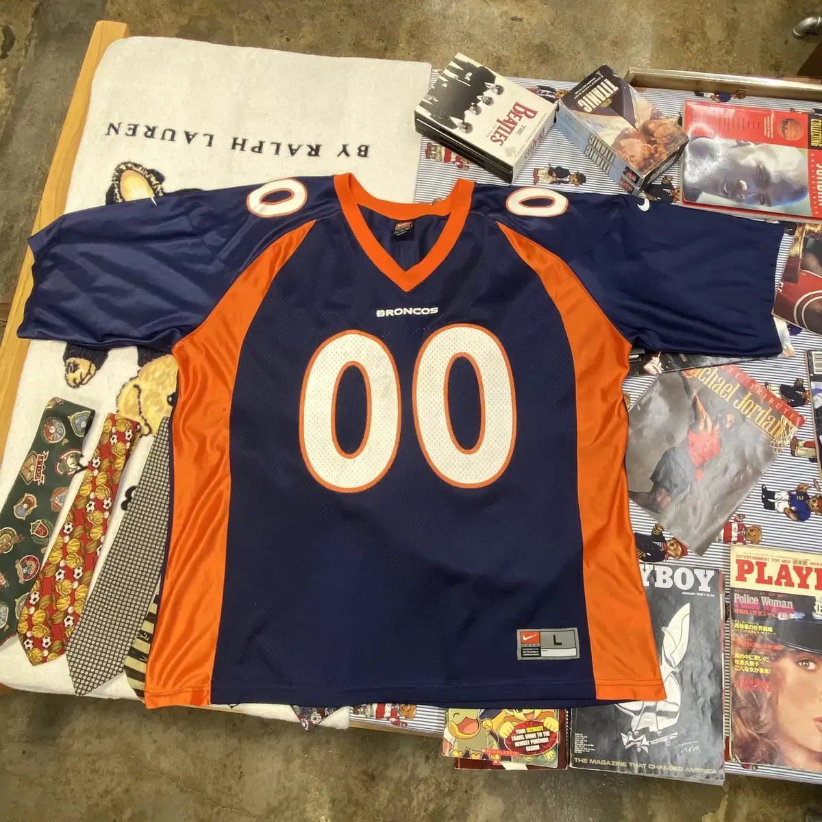 90s Made in USA 미국빈티지 나이키 NFL 브롱코스 져지