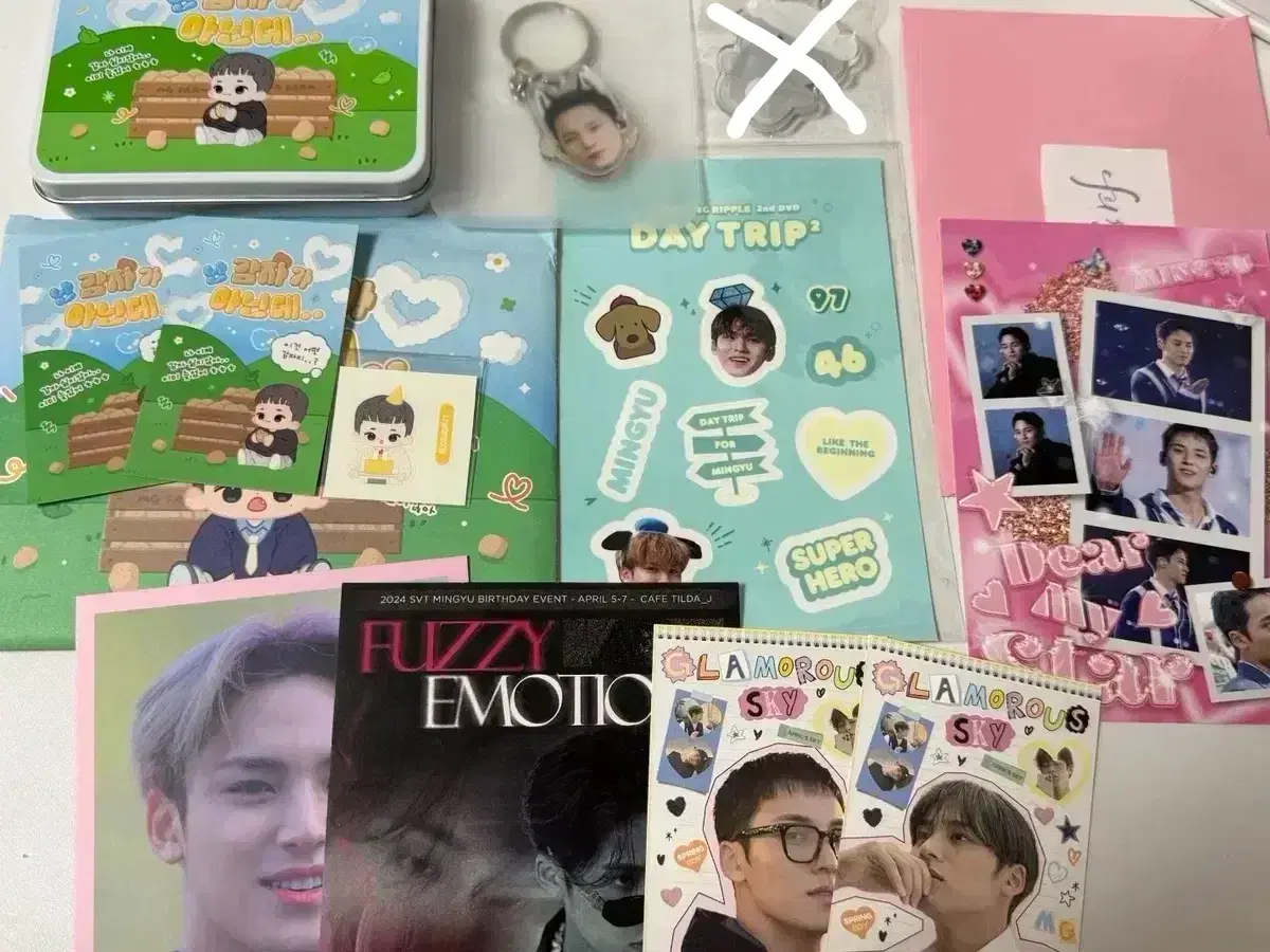 Seventeen mingyu keyring Shankar pre-order benefit bulk WTS