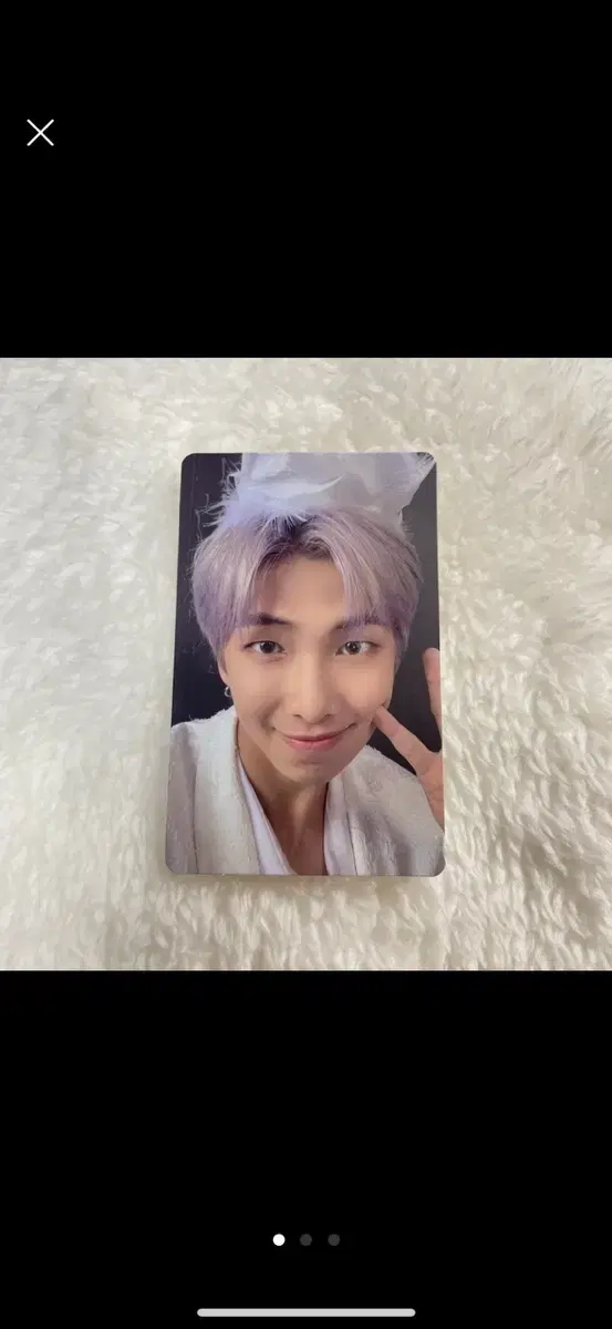 bangtan mapsol7 version1 Namjun rm photocard