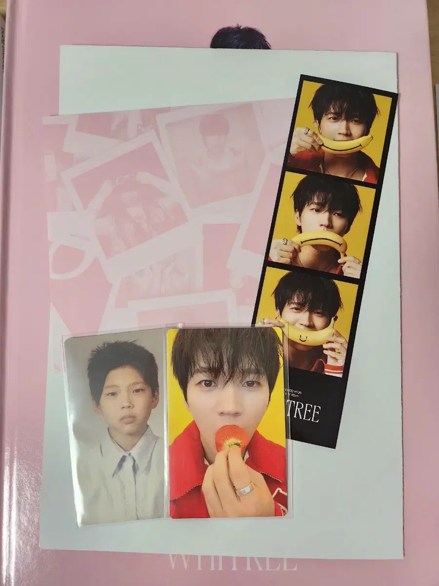 Nam Woohyun whitree album photocard including full set sells