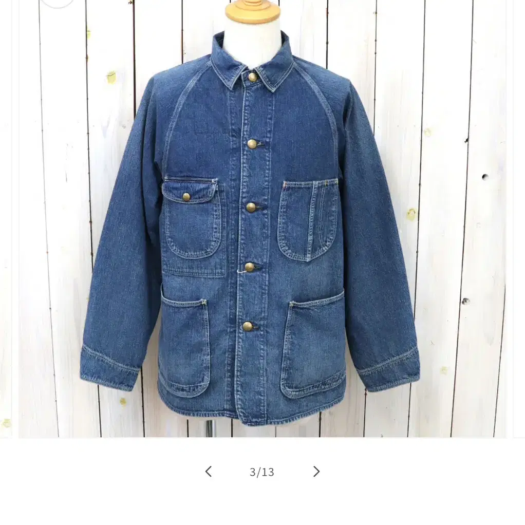 ORSLOW 1950'S Coverall "One Wash" 오어슬로우