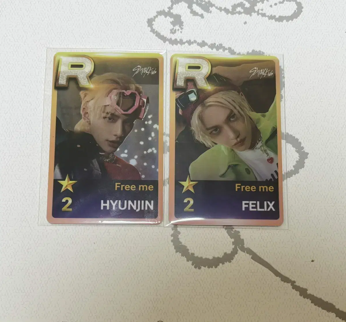 Shusume Maniac Concert Mission Certification photocard skz felix Hyunjin