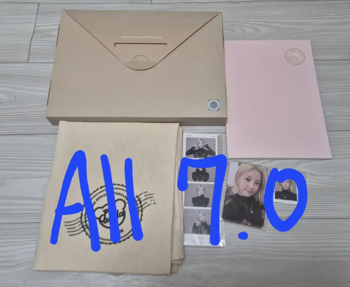 Apink Panda 7 kit wts