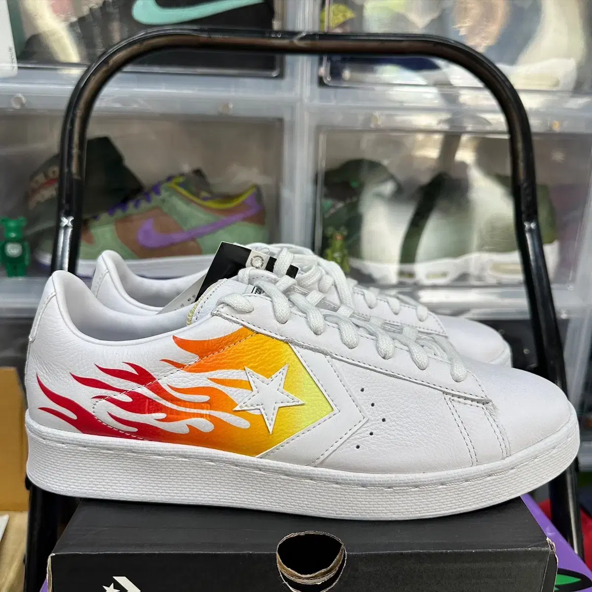 컨버스 converse pro leather low flame