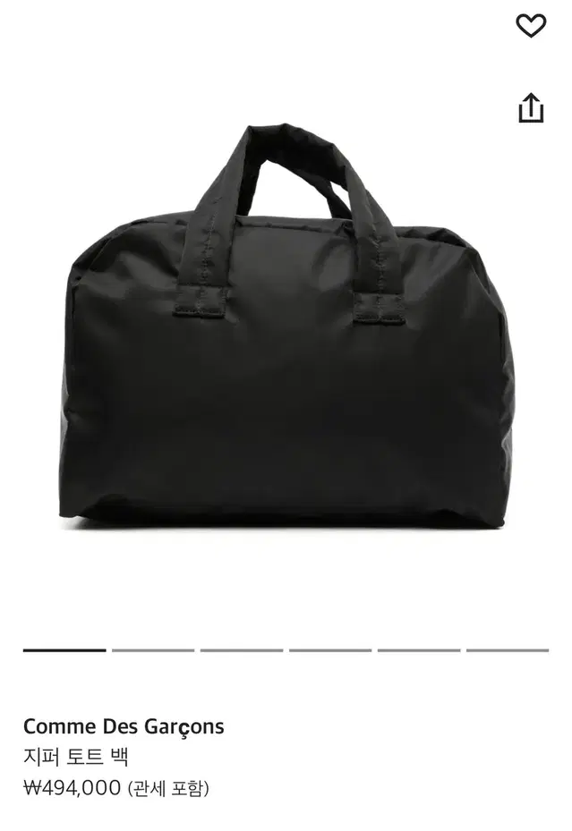 Comme Des Garconne Tote Bag 꼼데가르송 토트백