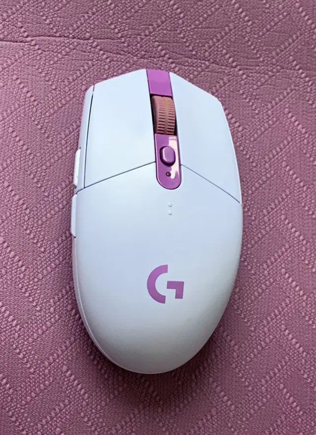 로지텍 g304 무선 마우스 wireless 퍼플 자주색 바이올렛 팝니다