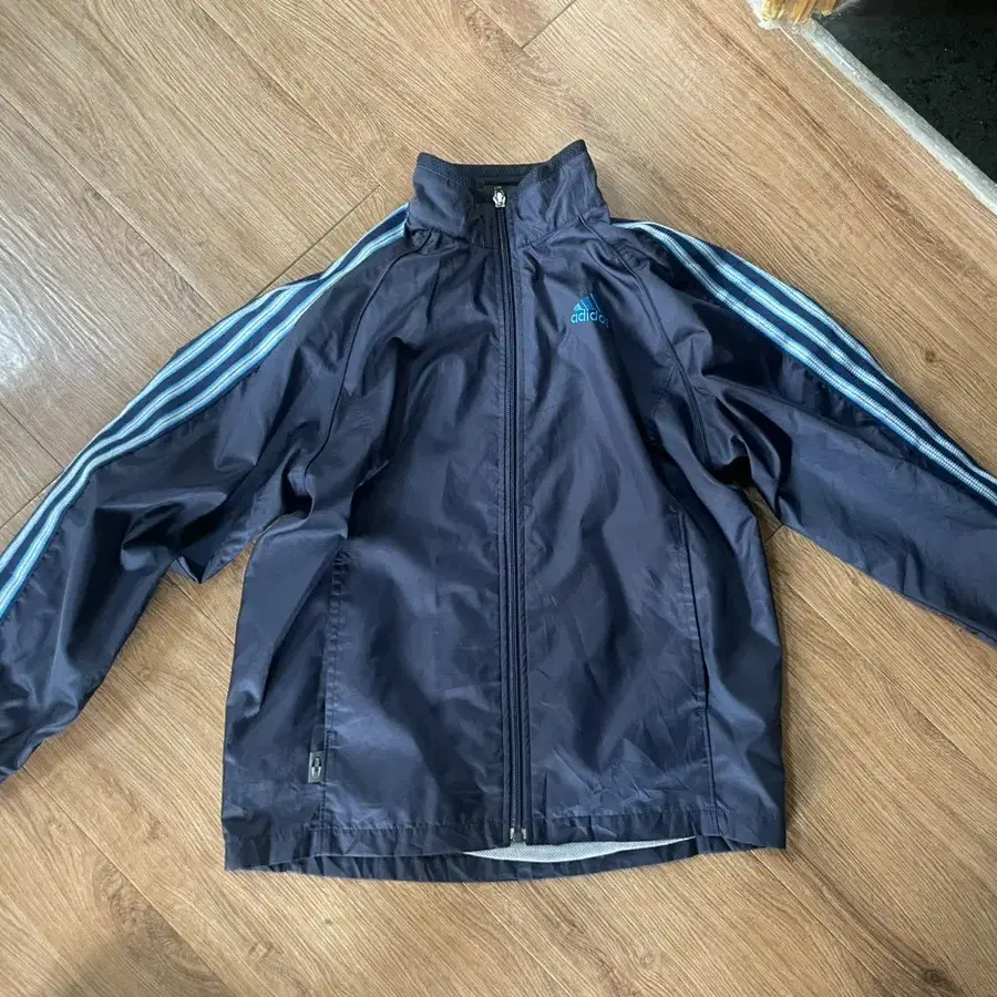 Adidas vintage navy windbreakers