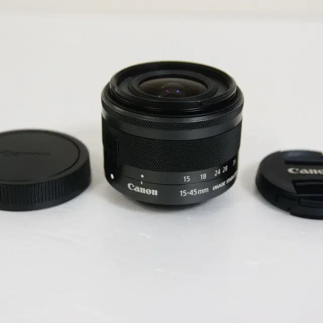 [캐논] 신번들 EF-M 15-45mm 블랙 렌즈팝니다.(7.5만원)