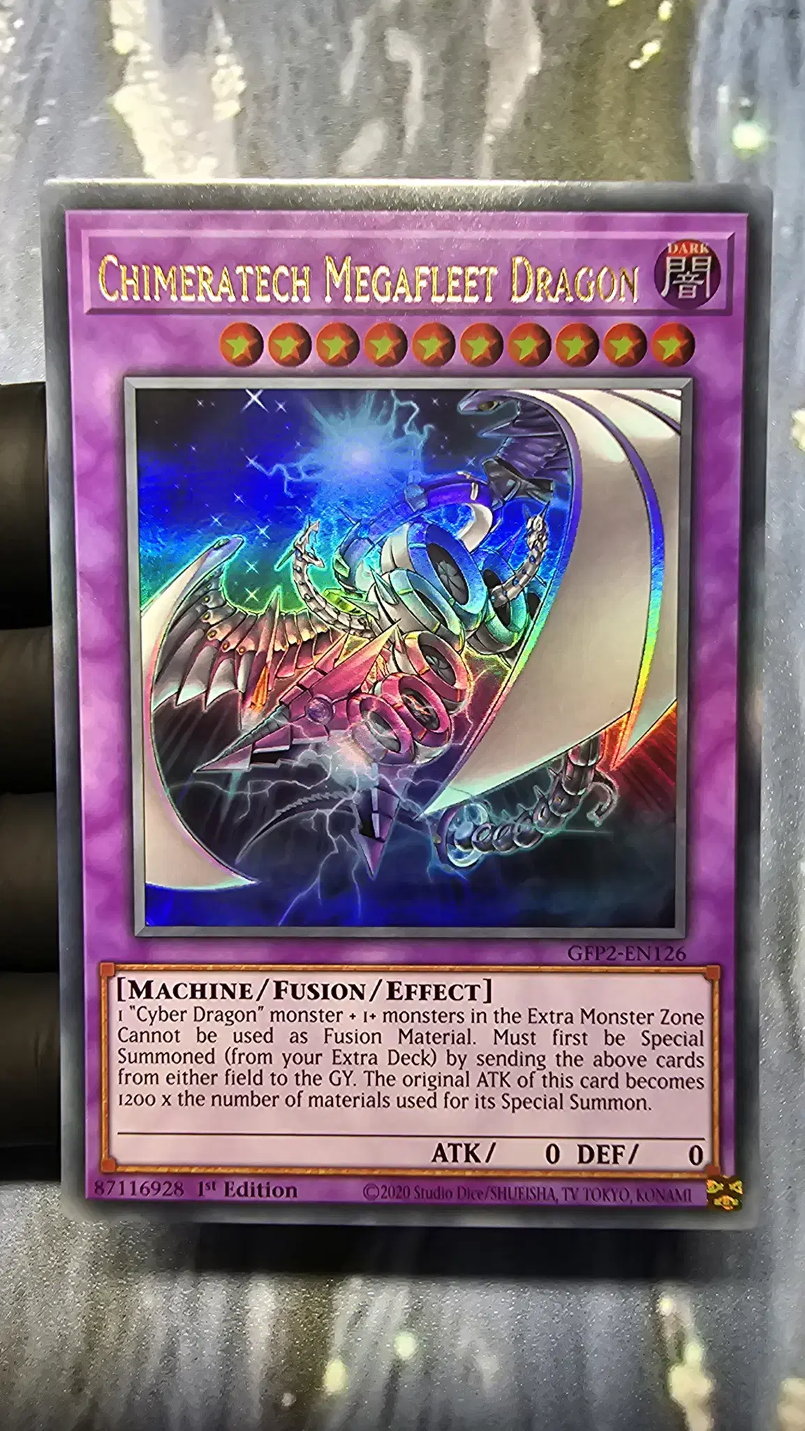 Yu-Gi-Oh Chimeratech Megafruit Dragon GFP2_EN126 1st