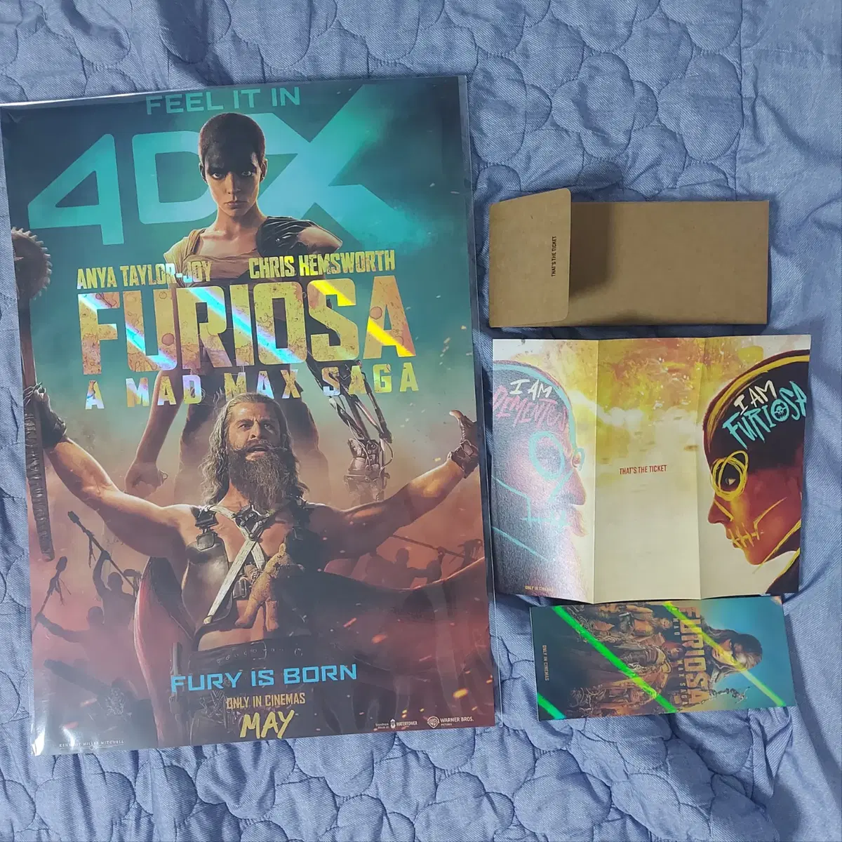 Furiosa 4DX poster + TTT set