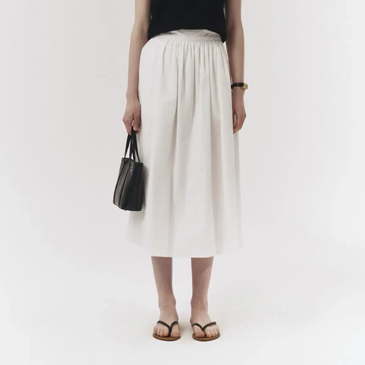 던스트 summer tulip skirt white 1